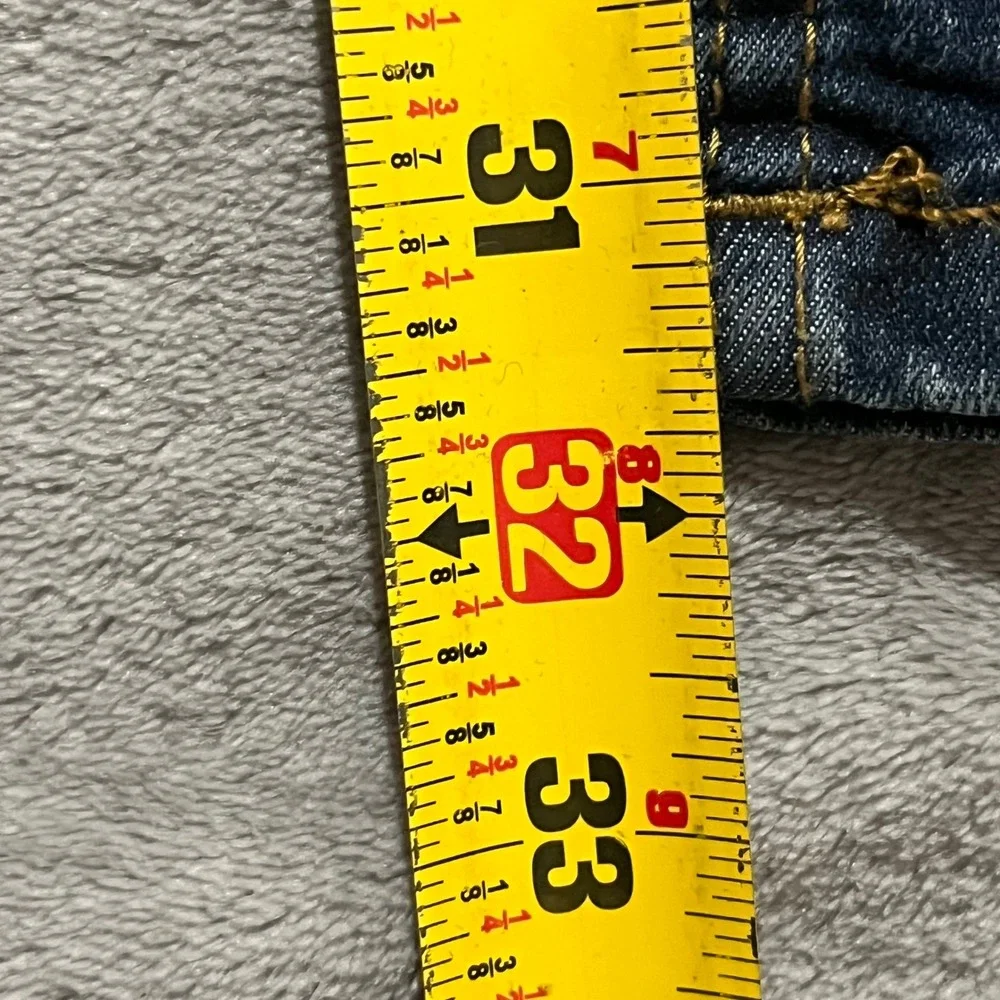 IZOD Jeans Straight Fit Mens 32x32 Blue Canyon Comfort Stretch Denim 1566219